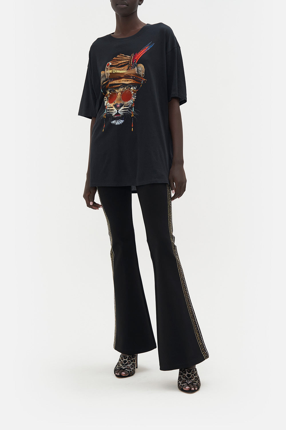 OVERSIZE BAND TEE NATURAL INSTINCT