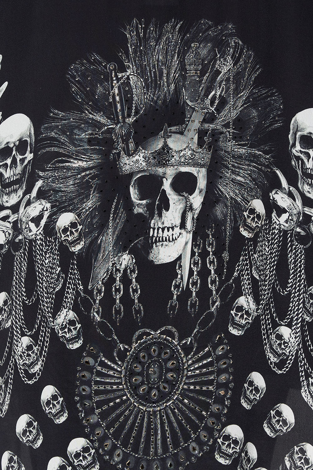 LONG SLEEVE JUMPER WITH PRINT BACK ORDER OF DISORDER