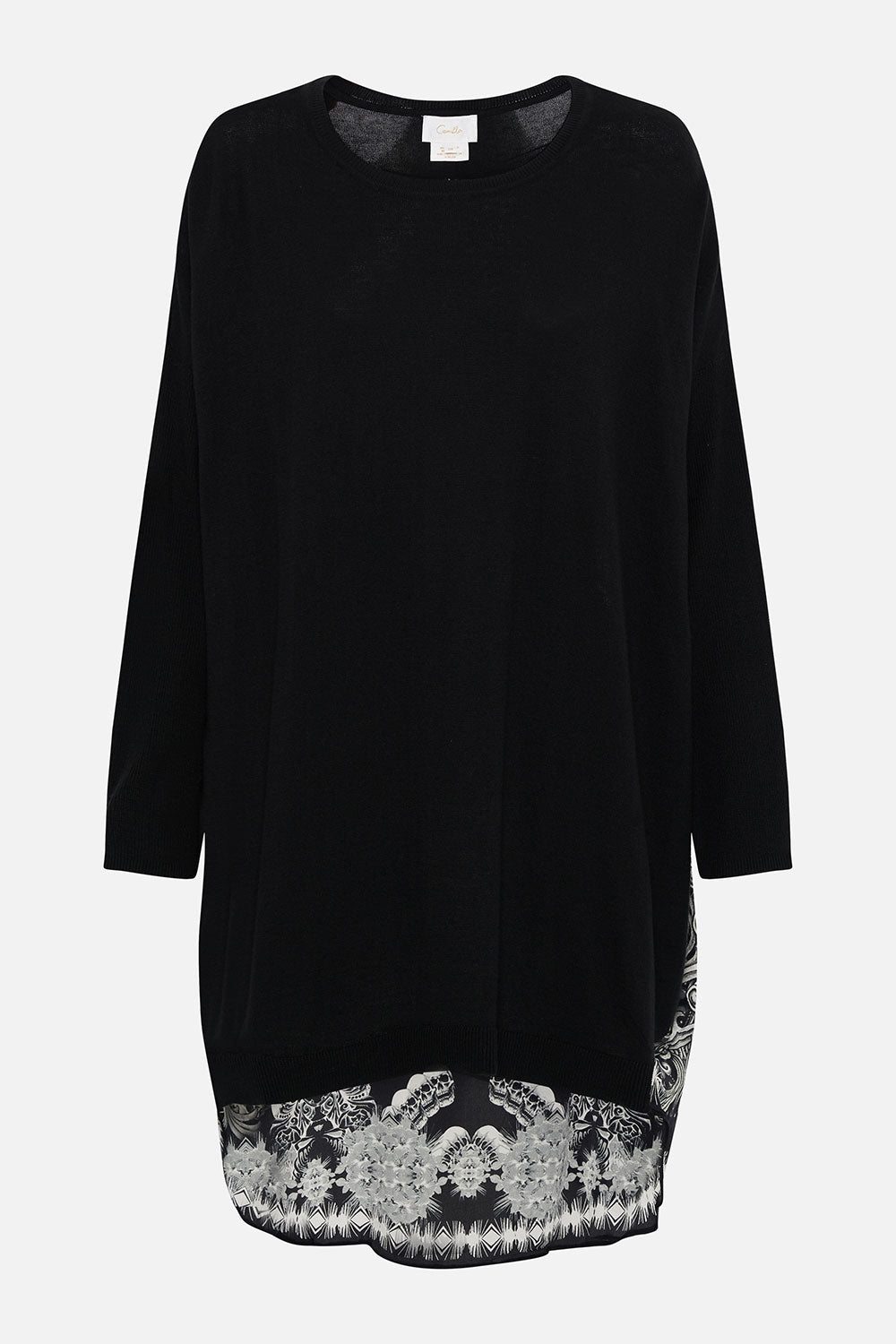 LONG SLEEVE JUMPER WITH PRINT BACK ORDER OF DISORDER