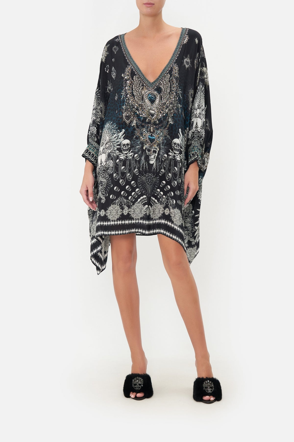 SHORT KAFTAN WITH CUFF ANIMAL ANARCHY