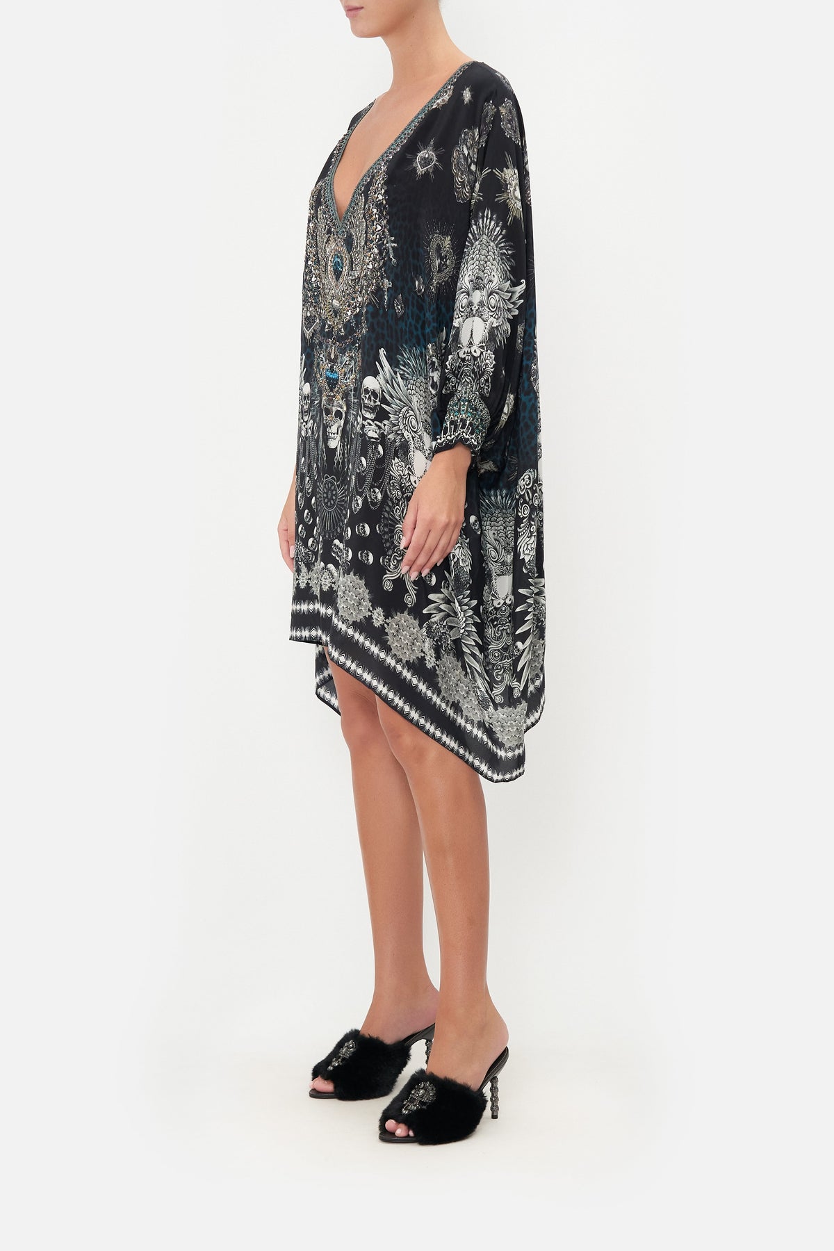 SHORT KAFTAN WITH CUFF ANIMAL ANARCHY