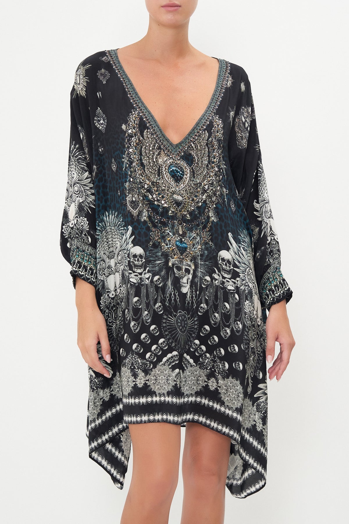 SHORT KAFTAN WITH CUFF ANIMAL ANARCHY
