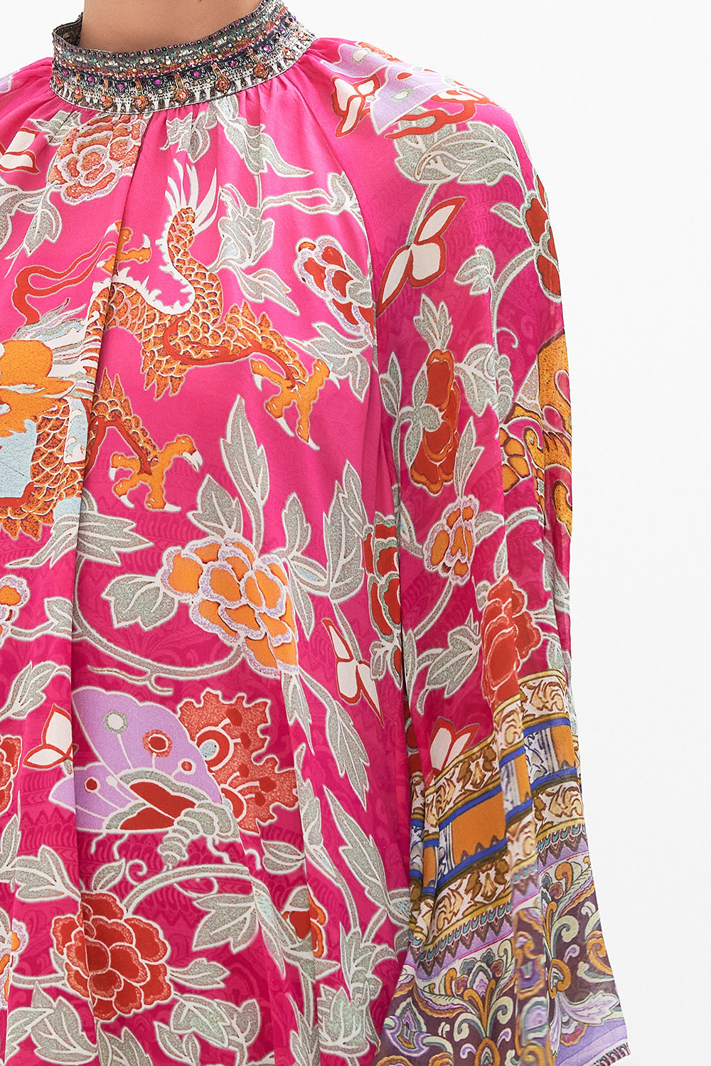 FLARED MINI DRESS TASTE OF TWILIGHT