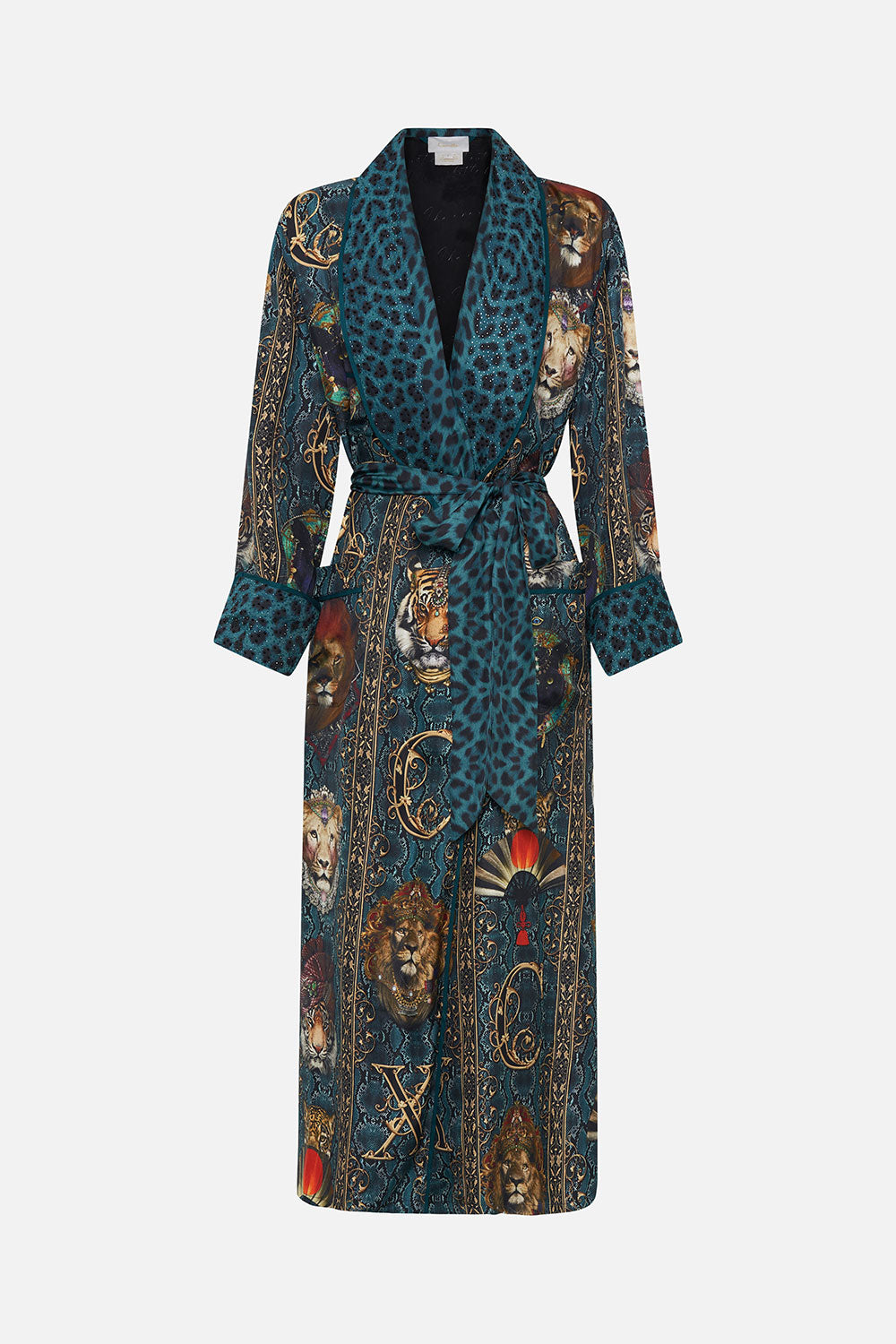 LONG ROBE WITH TIE HEADS WILL ROLL