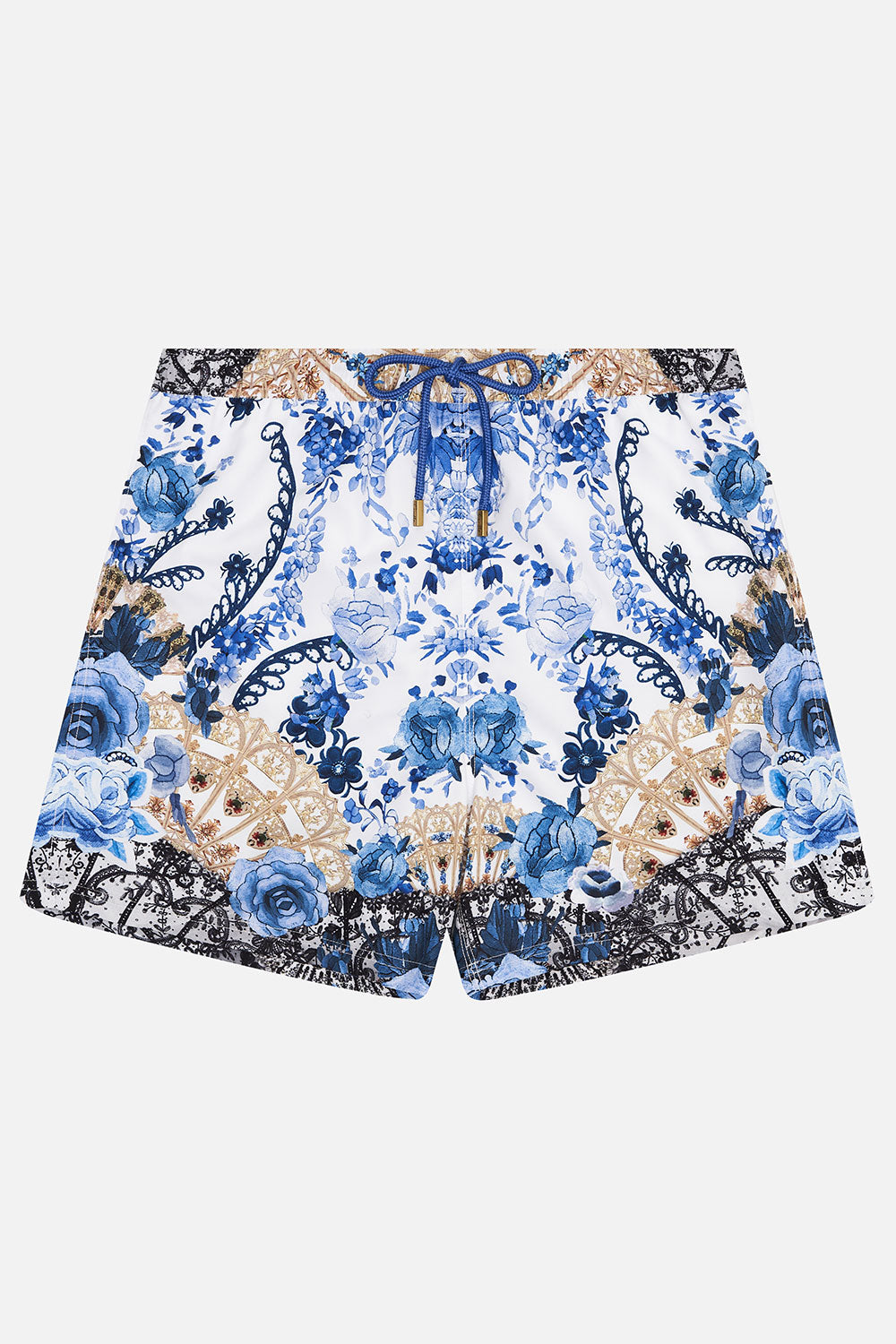 ELASTIC WAIST BOARDSHORT REIGN OF ROSES