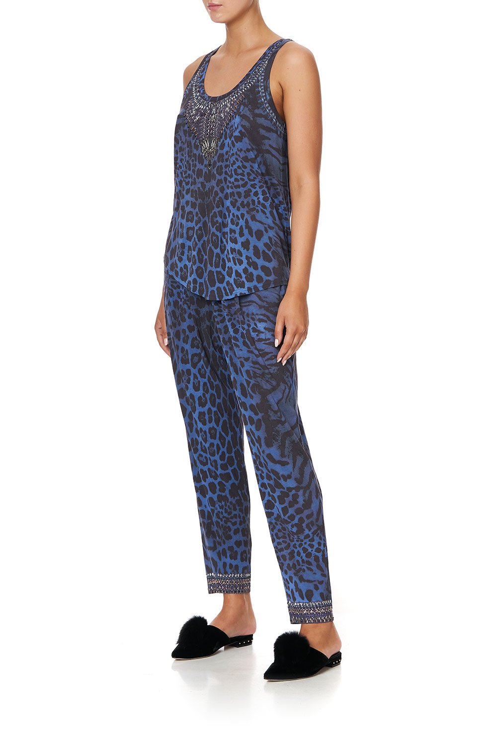 SCOOP NECK TANK THE CATS MEOW