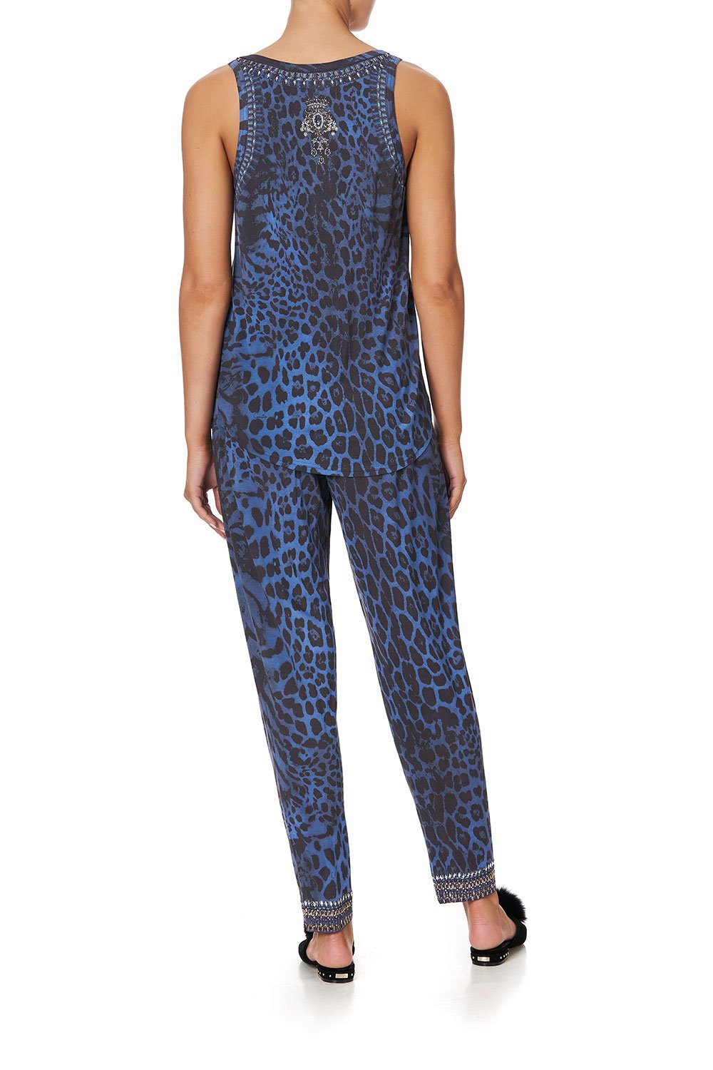 SCOOP NECK TANK THE CATS MEOW