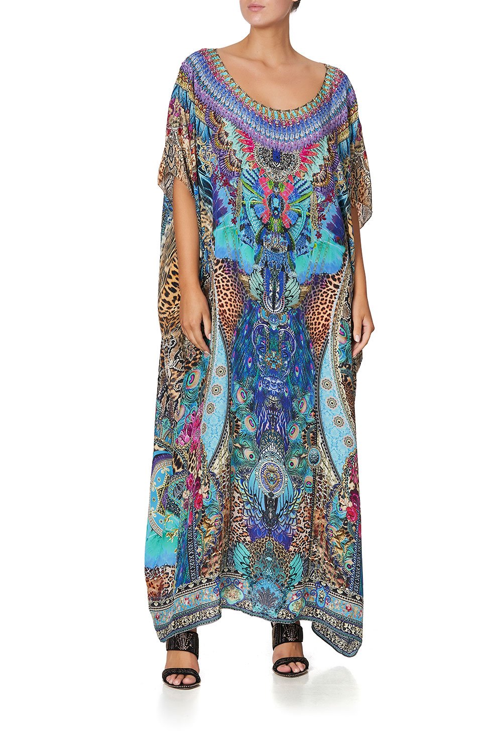 ROUND NECK KAFTAN BASILICA BEAUTY