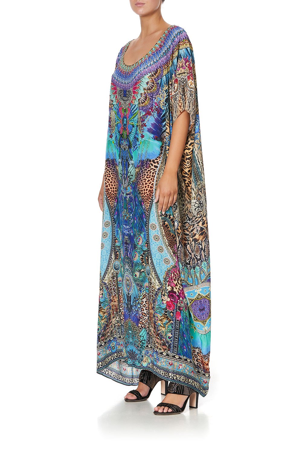 ROUND NECK KAFTAN BASILICA BEAUTY