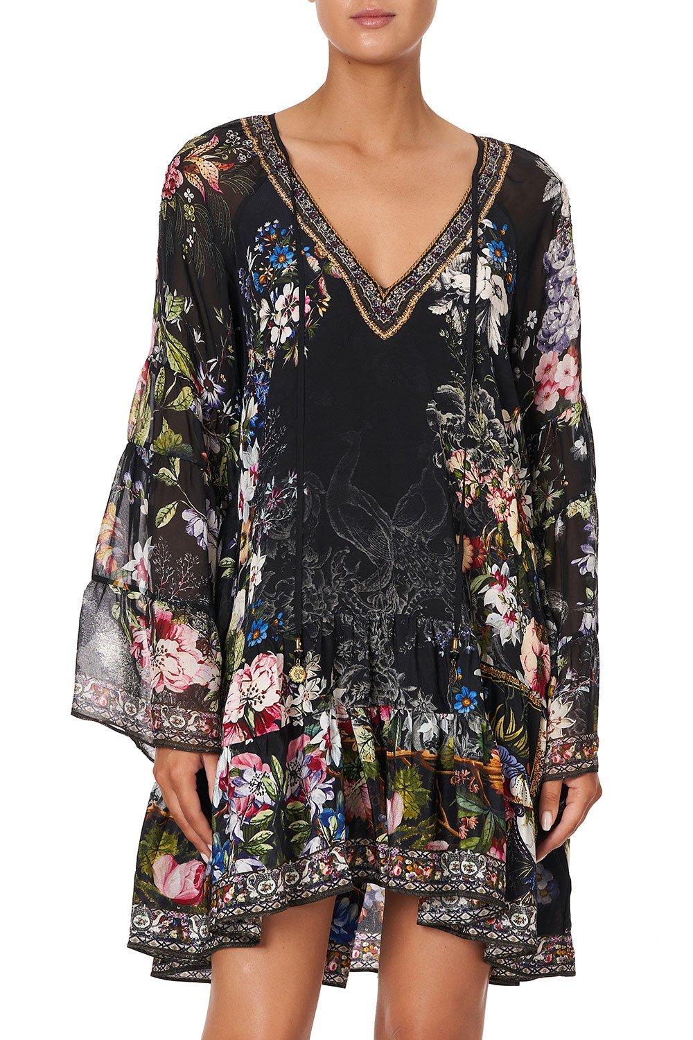 A-LINE GATHERED PANEL DRESS FROM THE ARCHIVES