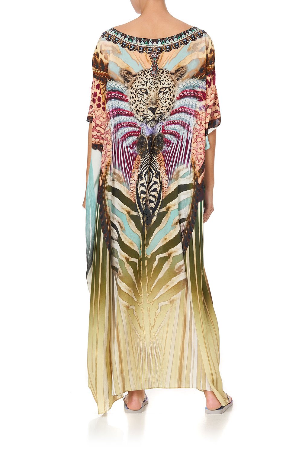 ROUND NECK KAFTAN UP ON CLOUD NINE