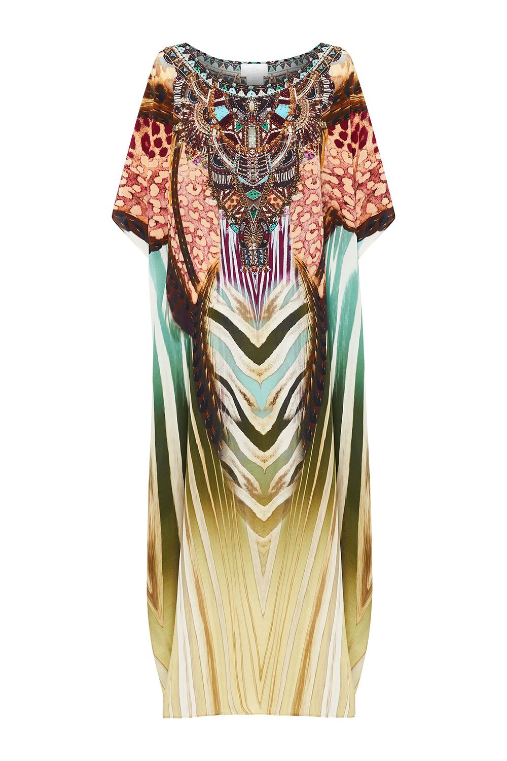 ROUND NECK KAFTAN UP ON CLOUD NINE