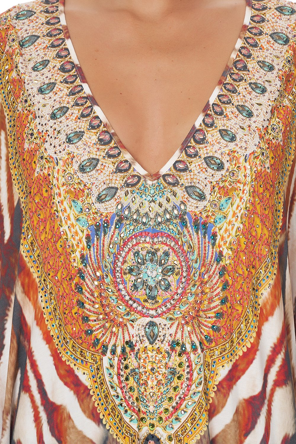 V NECK BATWING KAFTAN SAVANNAH