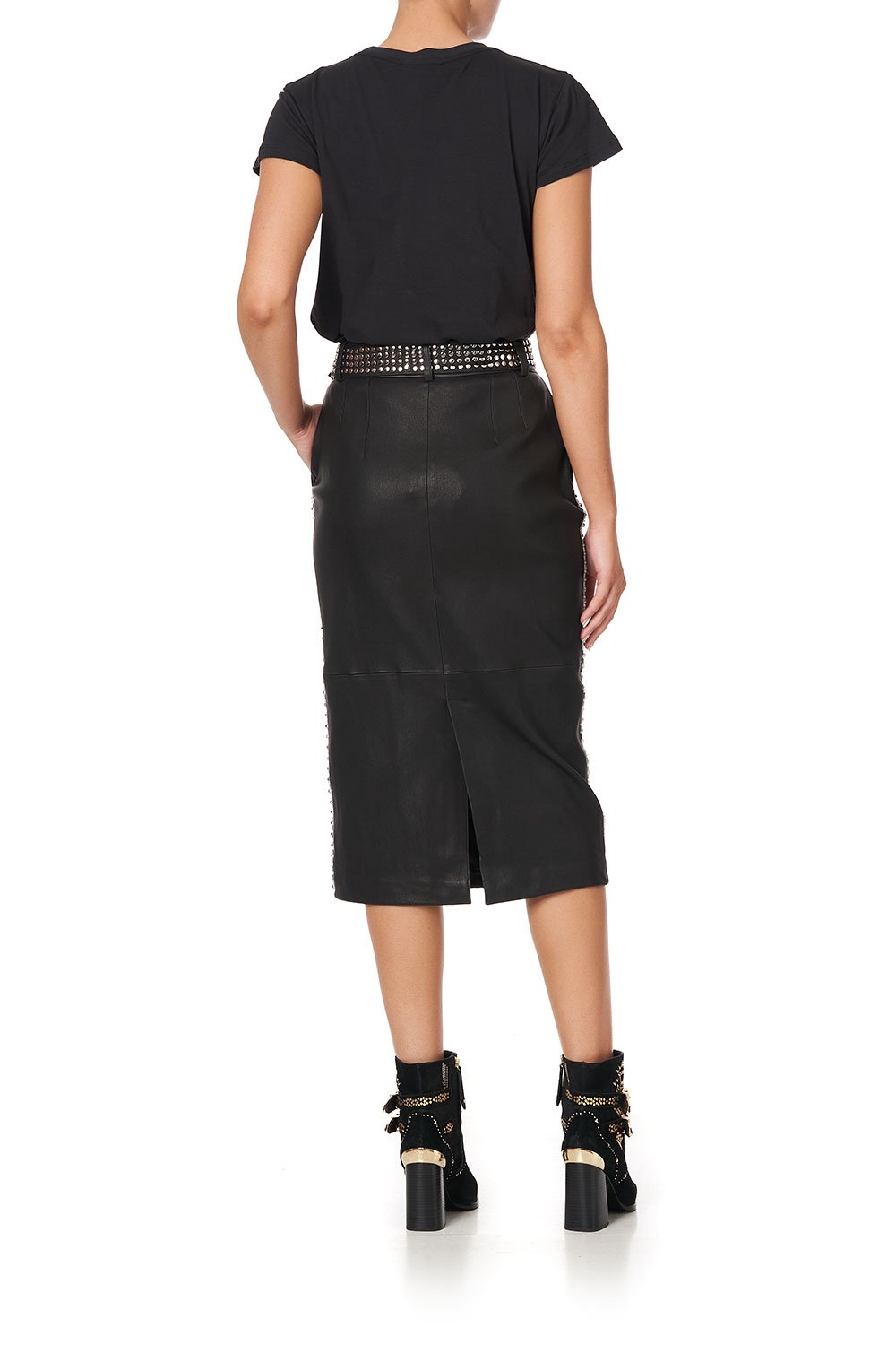 SLIM FIT ROUND NECK T-SHIRT LOGO CAPSULE