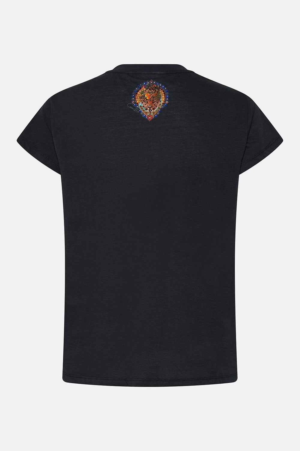 SLIM FIT ROUND NECK T-SHIRT SURREALIST XANADU