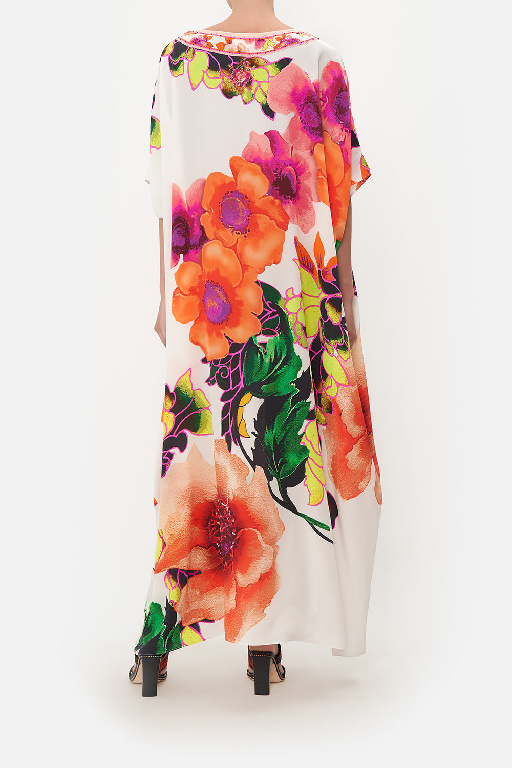 V-NECK KAFTAN PRETTY AS A POPPY