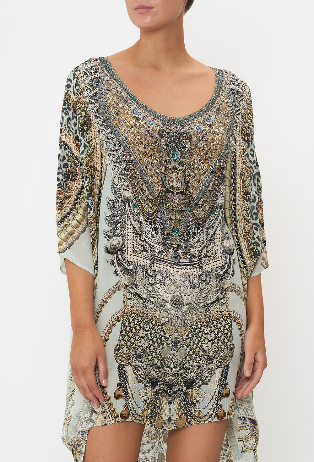 SCOOP BACK HEM DRESS FREE ESPIRITU