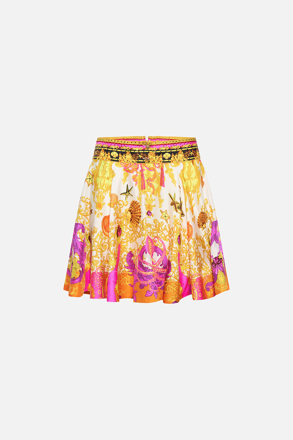 CIRCLE SKIRT WITH WAISTBAND SQUID SQUAD