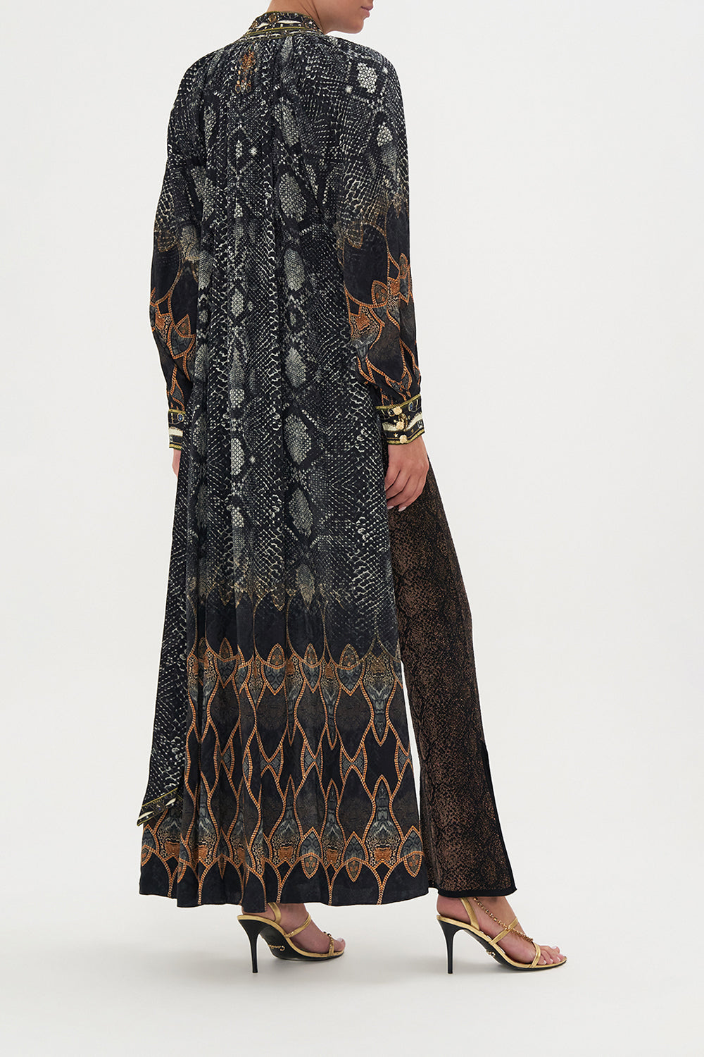 SPLIT FLARE KNIT PANT WILD HORSES