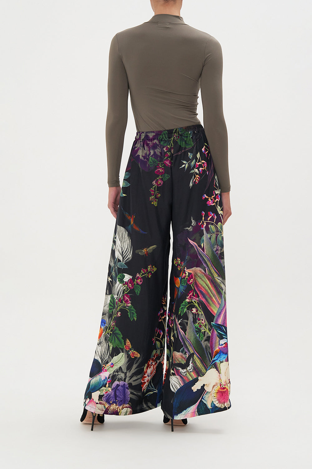 WIDE LEG TROUSER WITH FRONT POCKETS PARADISO PLACE