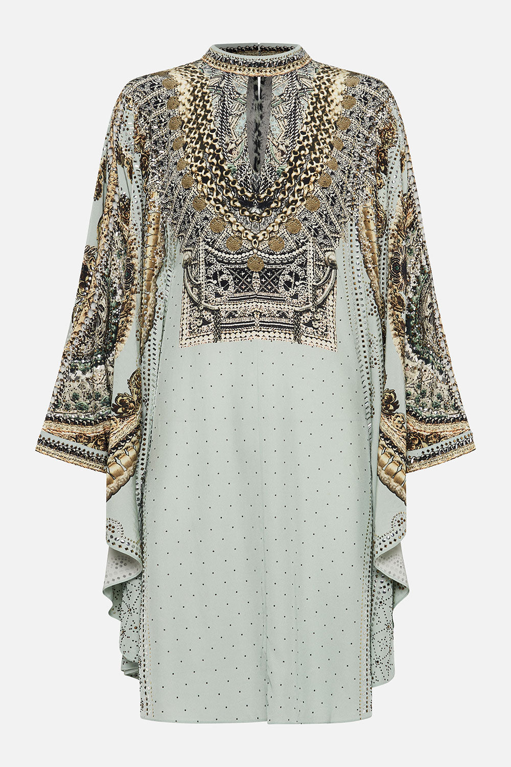 SHORT KAFTAN WITH HIGH NECK FREE ESPIRITU