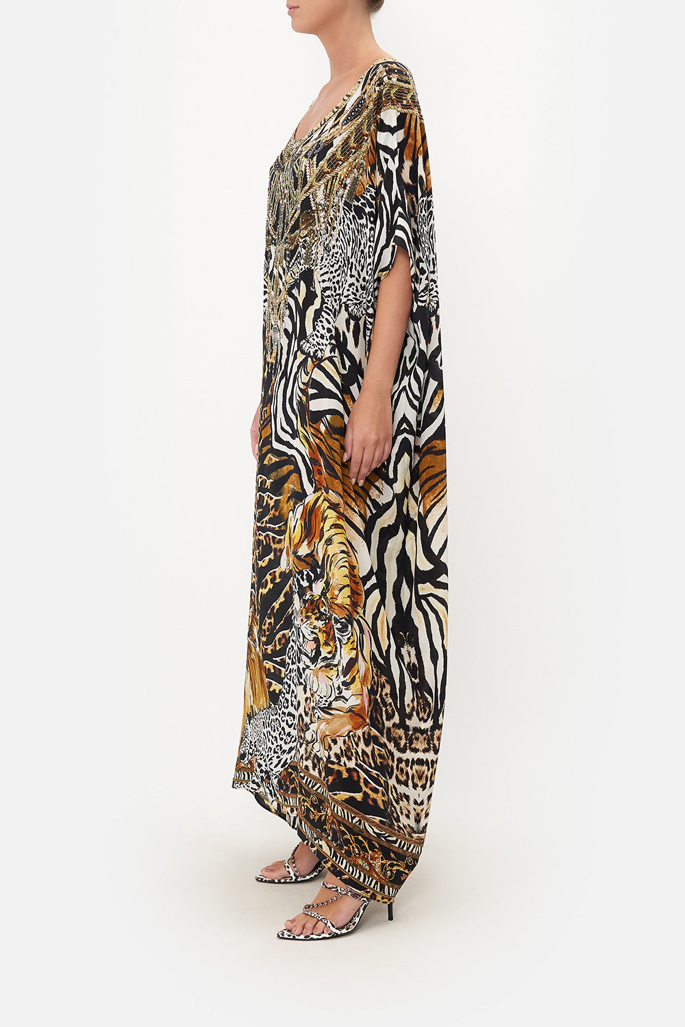 ROUND NECK KAFTAN WHATS NEW PUSSYCAT