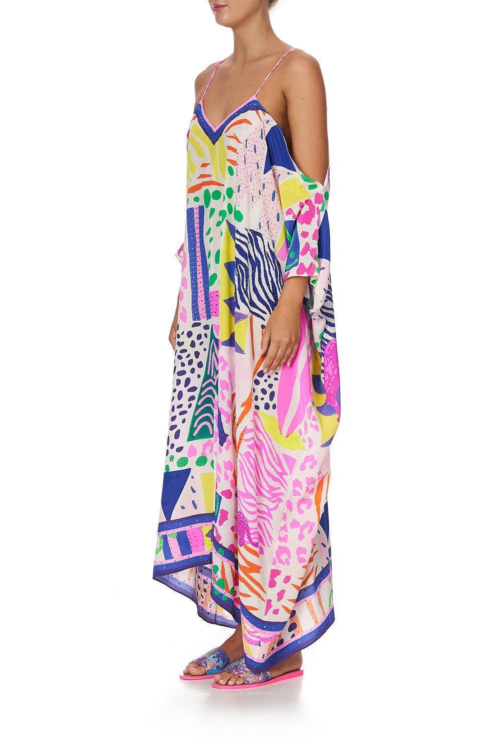 SHOESTRING STRAP KAFTAN BONZA BABE