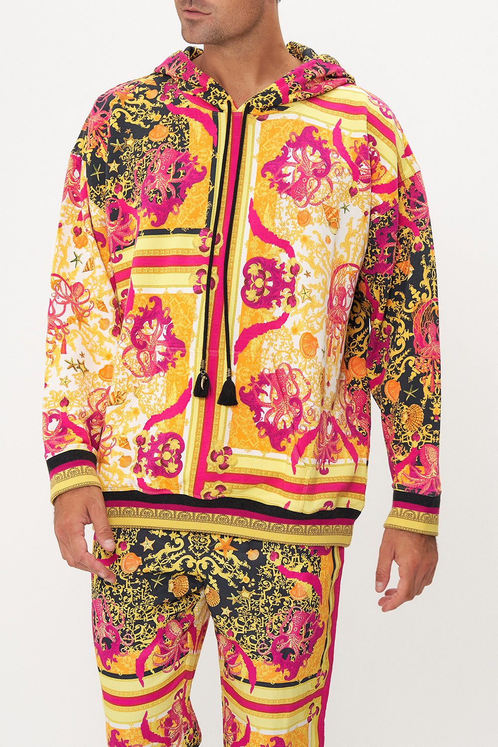 OVERSIZED RELAXED FIT HOODIE OCTOPIA