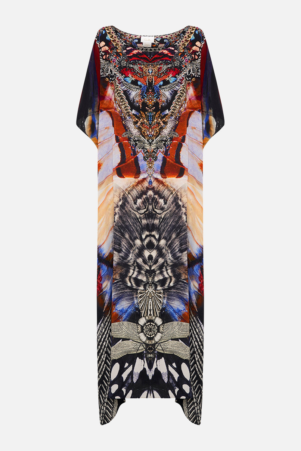 ROUND NECK KAFTAN WINGS OF MARIPOSA