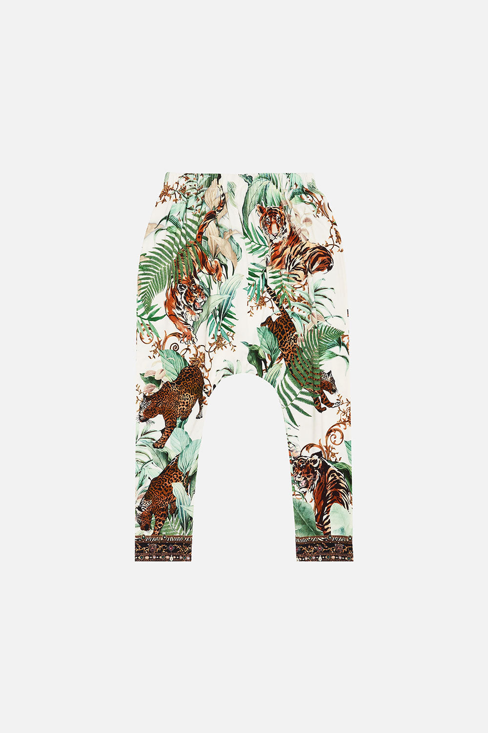 KIDS DROP CROTCH HAREM PANT 4-10 TIGER TRAP