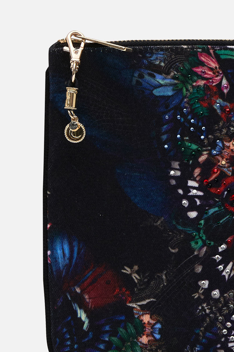 SMALL CANVAS CLUTCH SKY FALL main image 1
