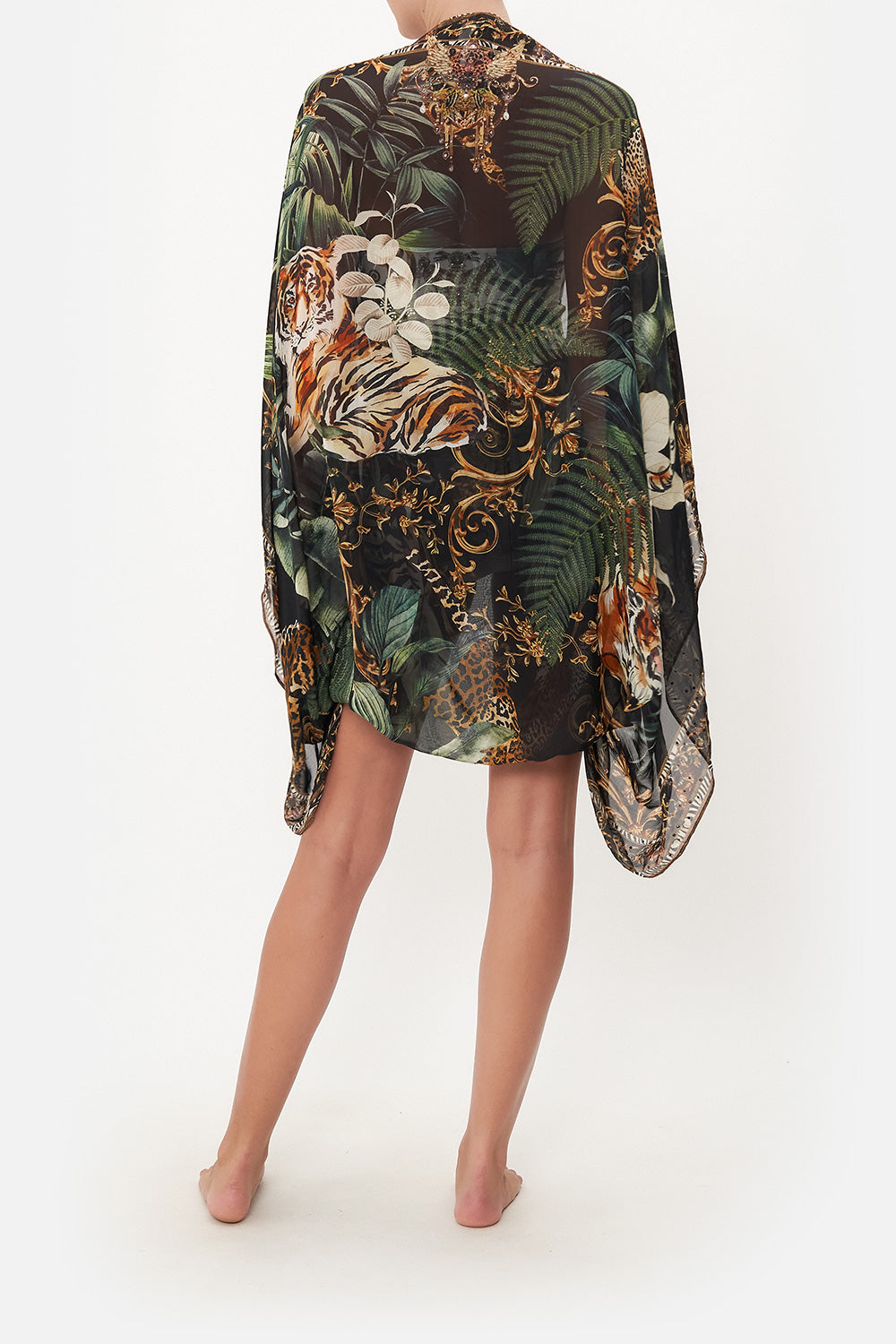 SILK SHRUG EASY TIGER