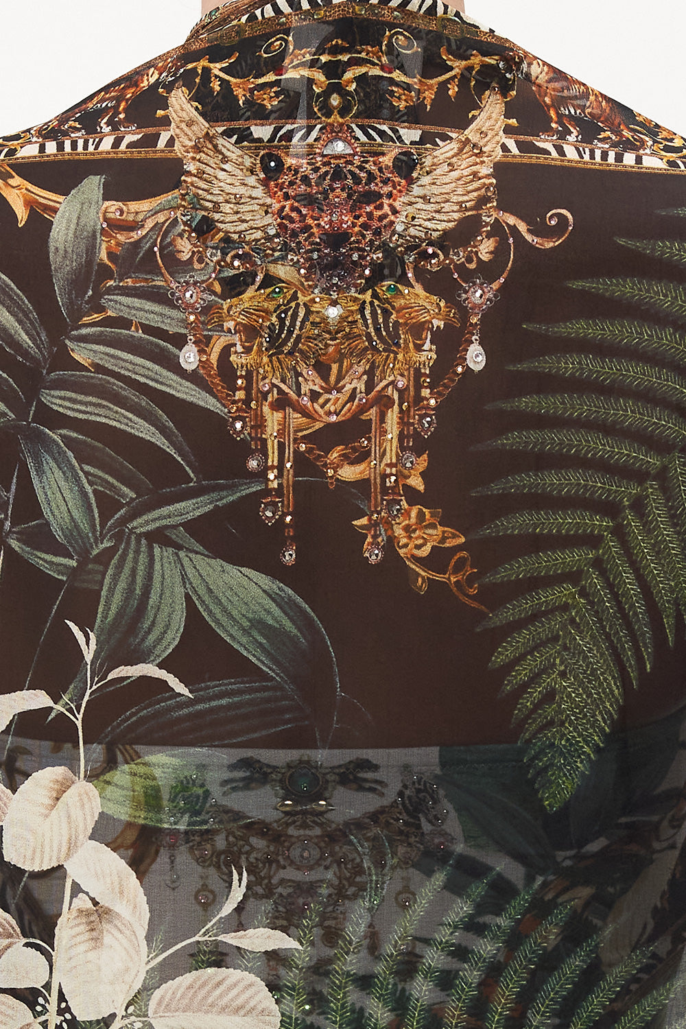 SILK SHRUG EASY TIGER