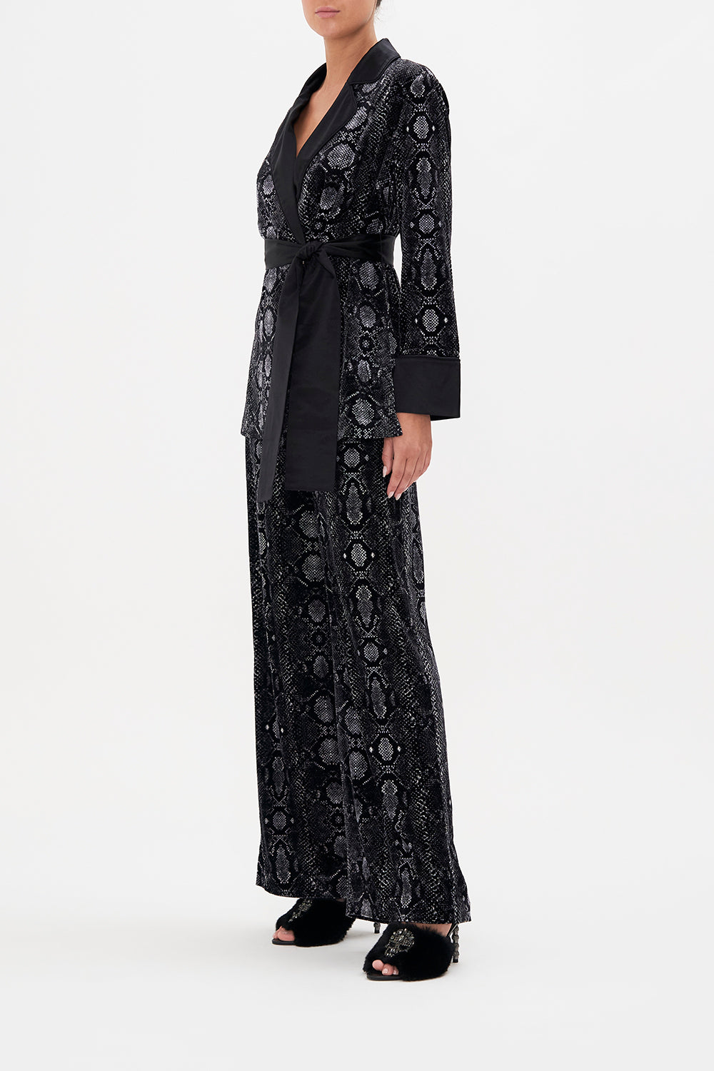 RELAXED JACKET WITH SPLIT CUFFS WILD HORSES