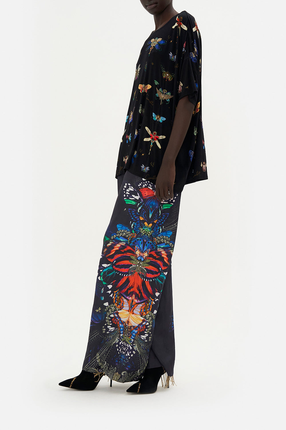 RELAXED FIT DROP SHOULDER TEE FLUTTER BY