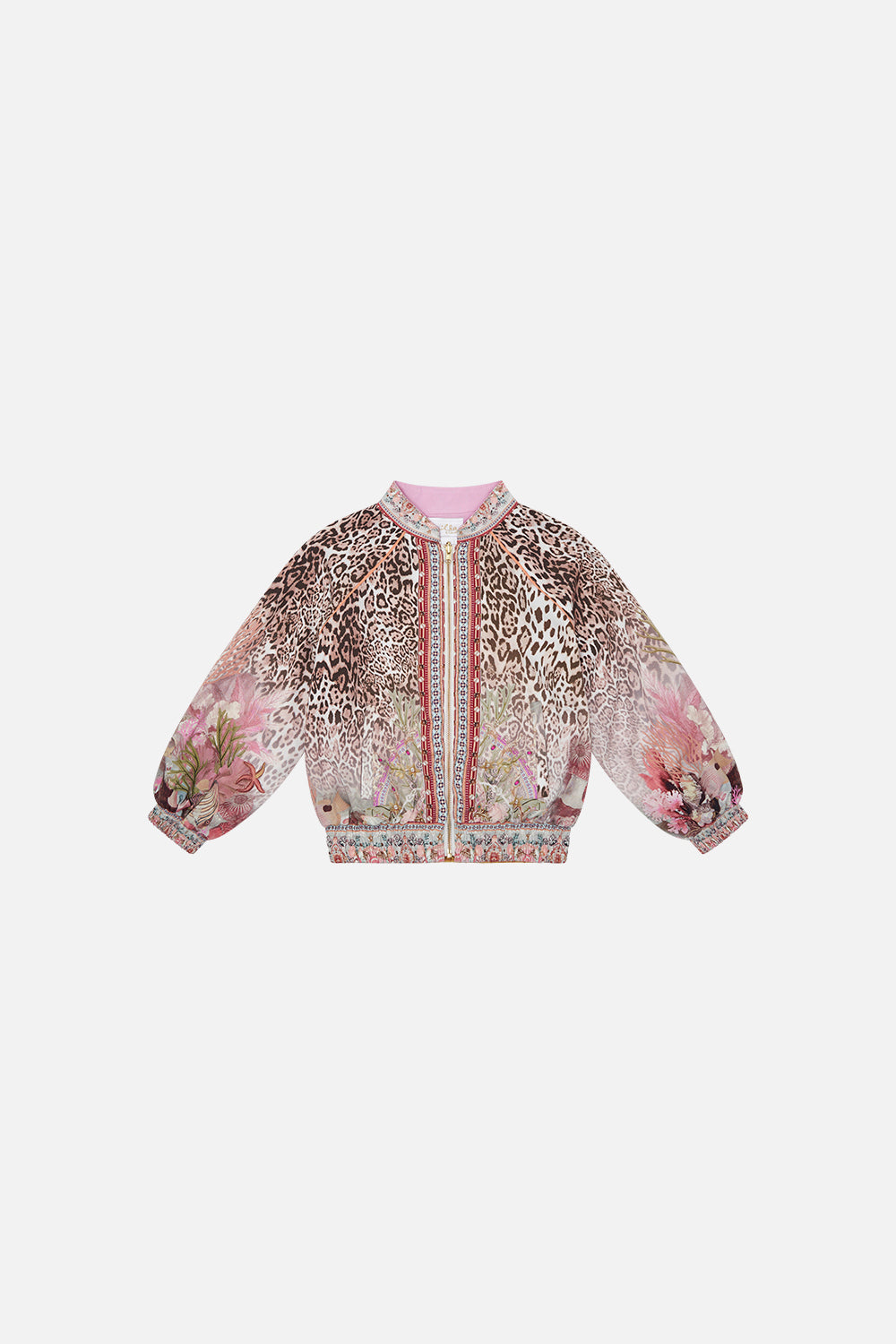 KIDS BLOUSON SLEEVE REVERSIBLE BOMBER 12-14 SEAHORSE SONNET