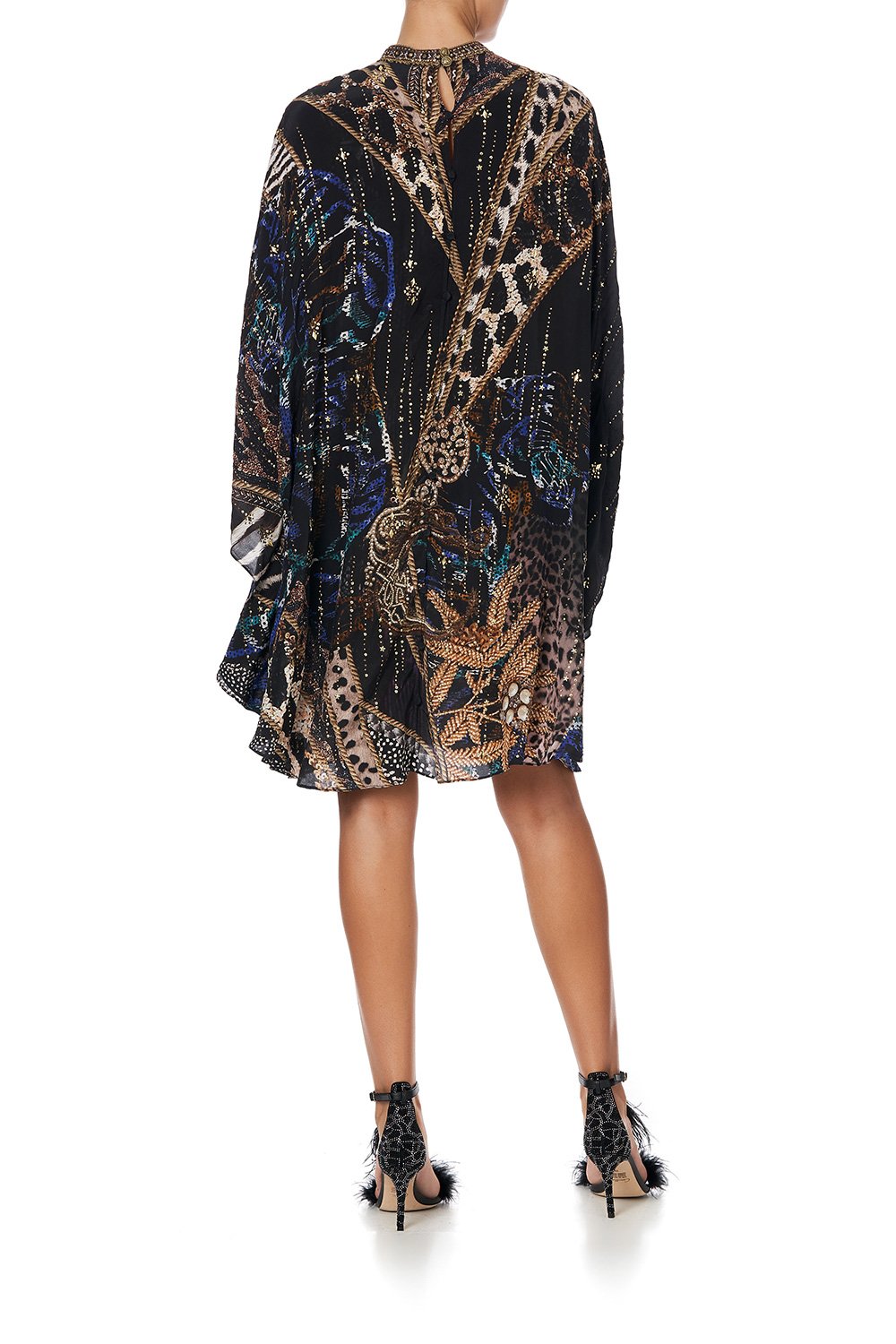 SHORT KAFTAN WITH HIGH NECK LADY STARDUST