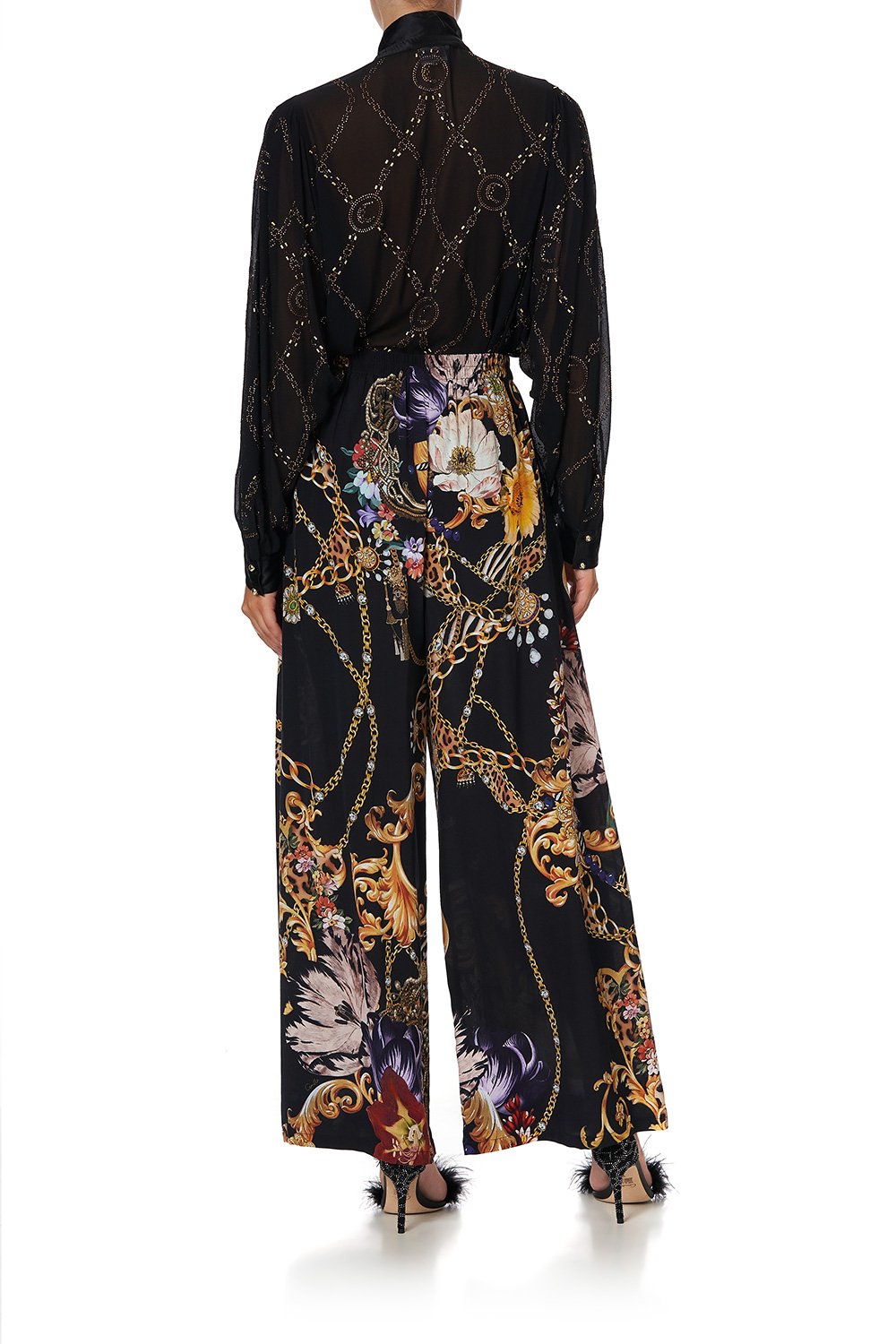 TUCK FRONT PANT A NIGHT IN THE 90S