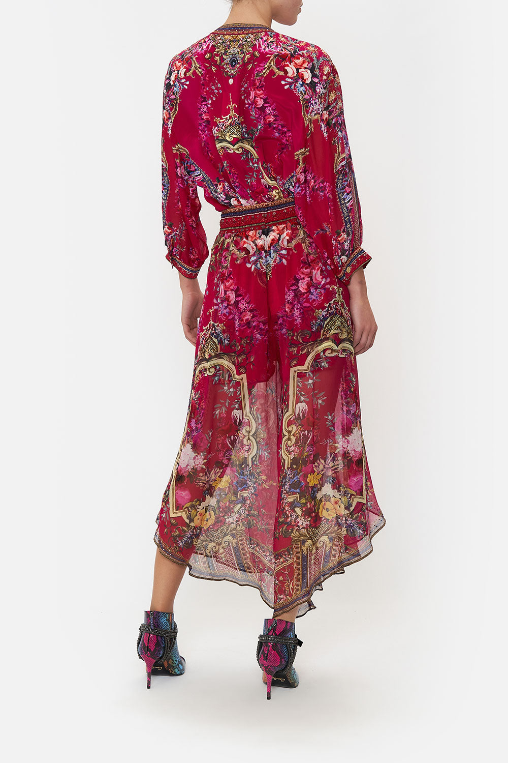 CURVED HEM PANT BOHEME BLOOMS