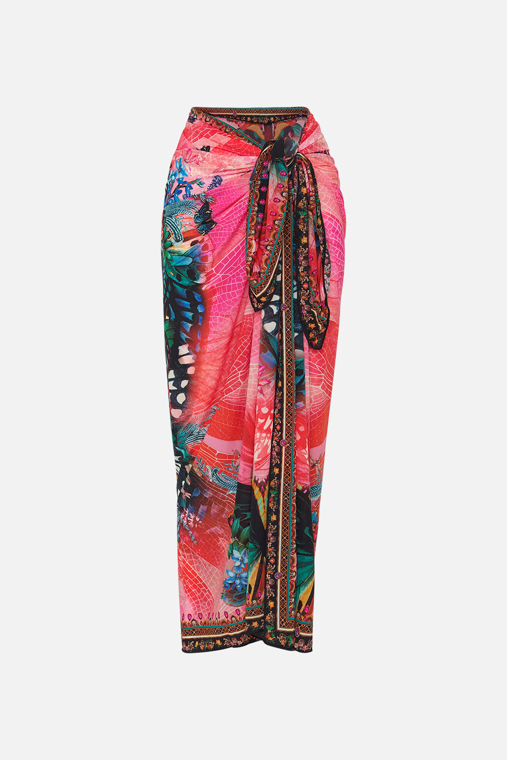 LONG SARONG IN A FLUTTER