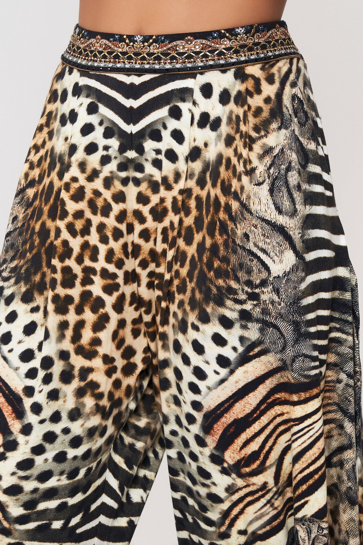 JERSEY DRAPE PANT WITH POCKET FOR THE LOVE OF LEO