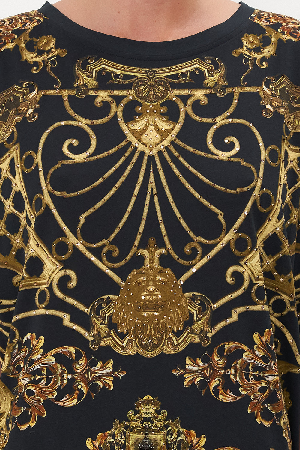 EXTENDED SHOULDER DRESS SHADOWS OF ARMADA LOUNGE