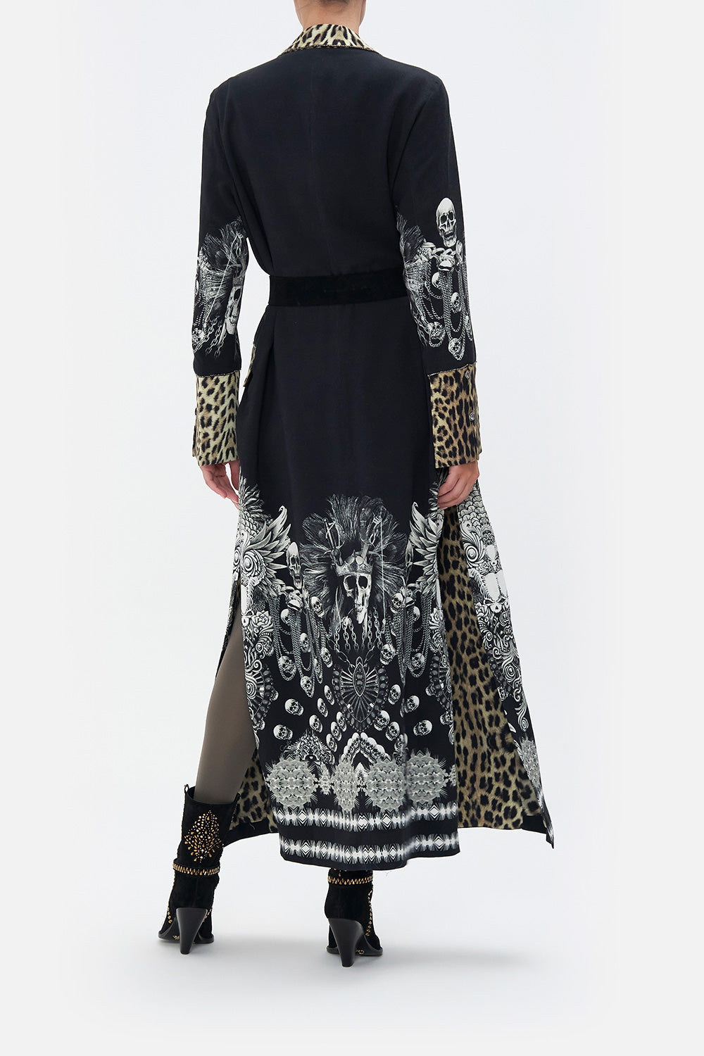 CUFFED SIDE SPLIT COAT ORDER OF DISORDER