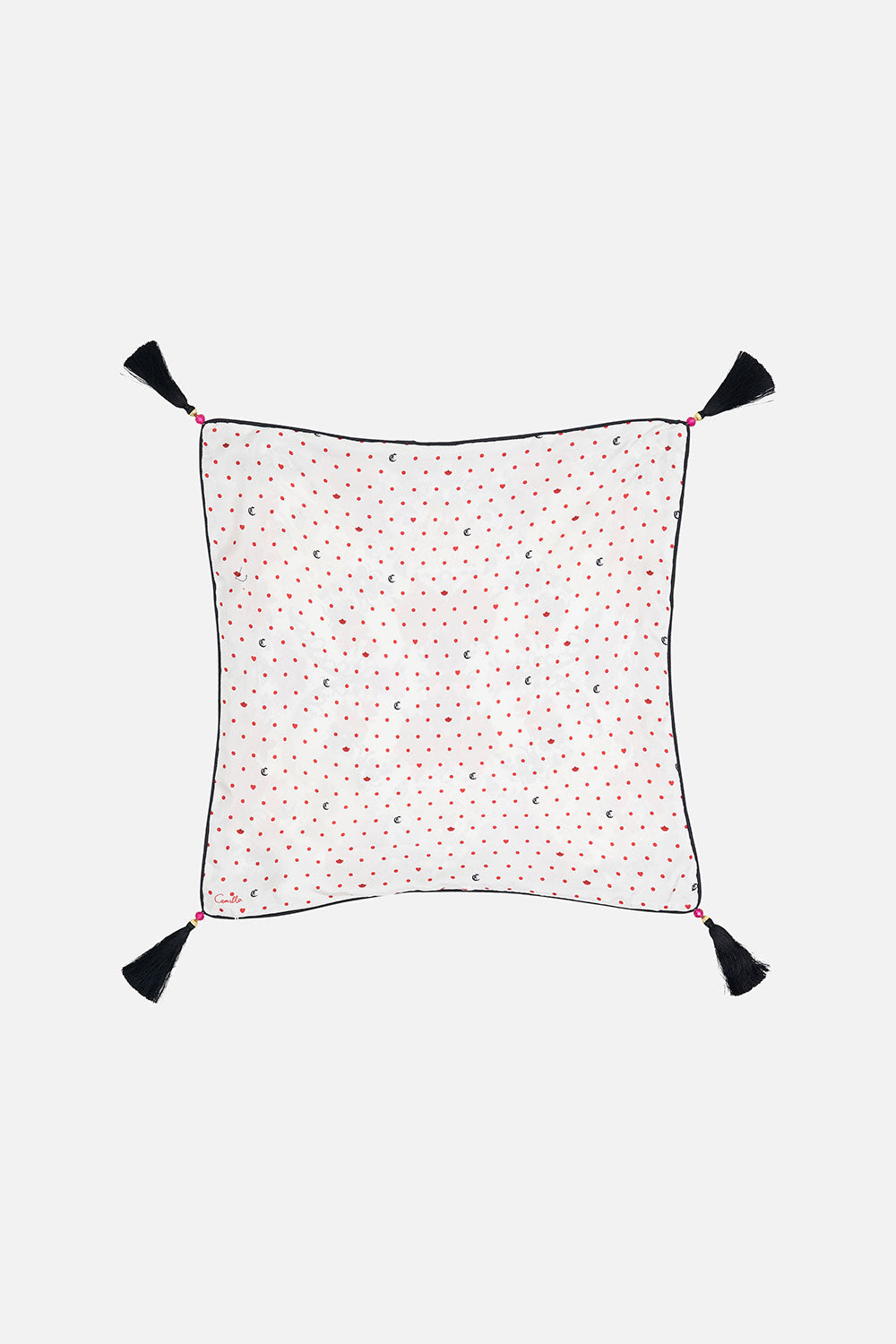 SMALL SQUARE CUSHION REIGN OF ROSES