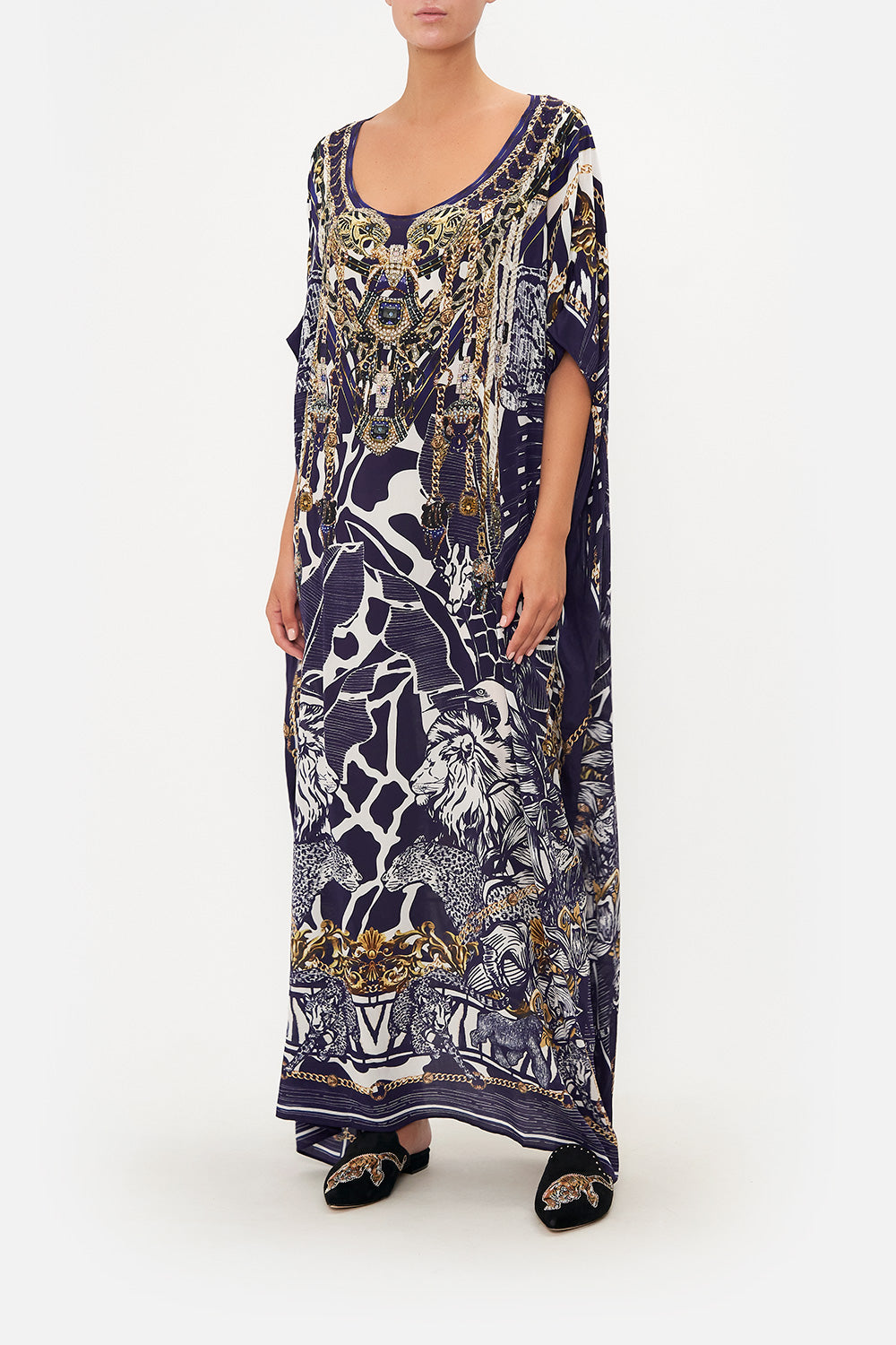 ROUND NECK KAFTAN WHERES YOUR HEAD AT