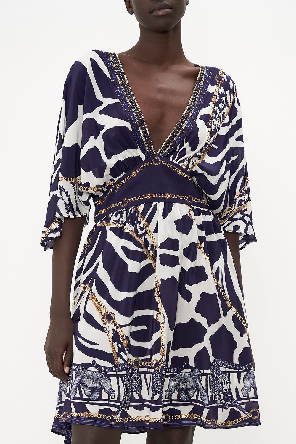 SHORT WAISTED DRESS WHERES YOUR HEAD AT