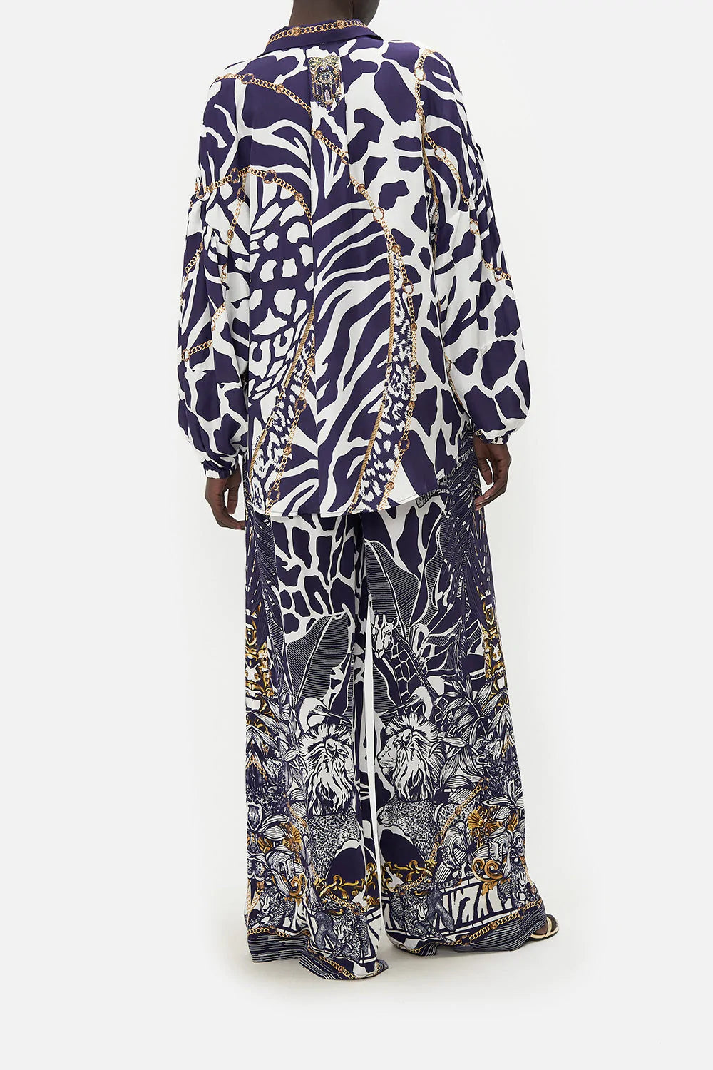 BALLOON SLEEVE SHIRT BLOUSE WHERES YOUR HEAD AT