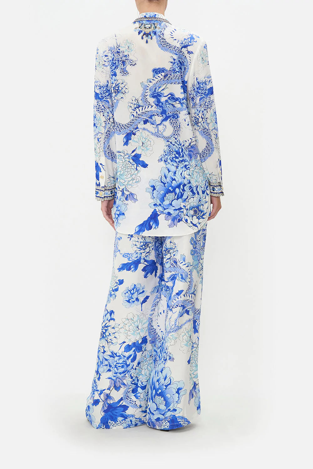 DOUBLE BREASTED SOFT JACKET HEART OF A DRAGON