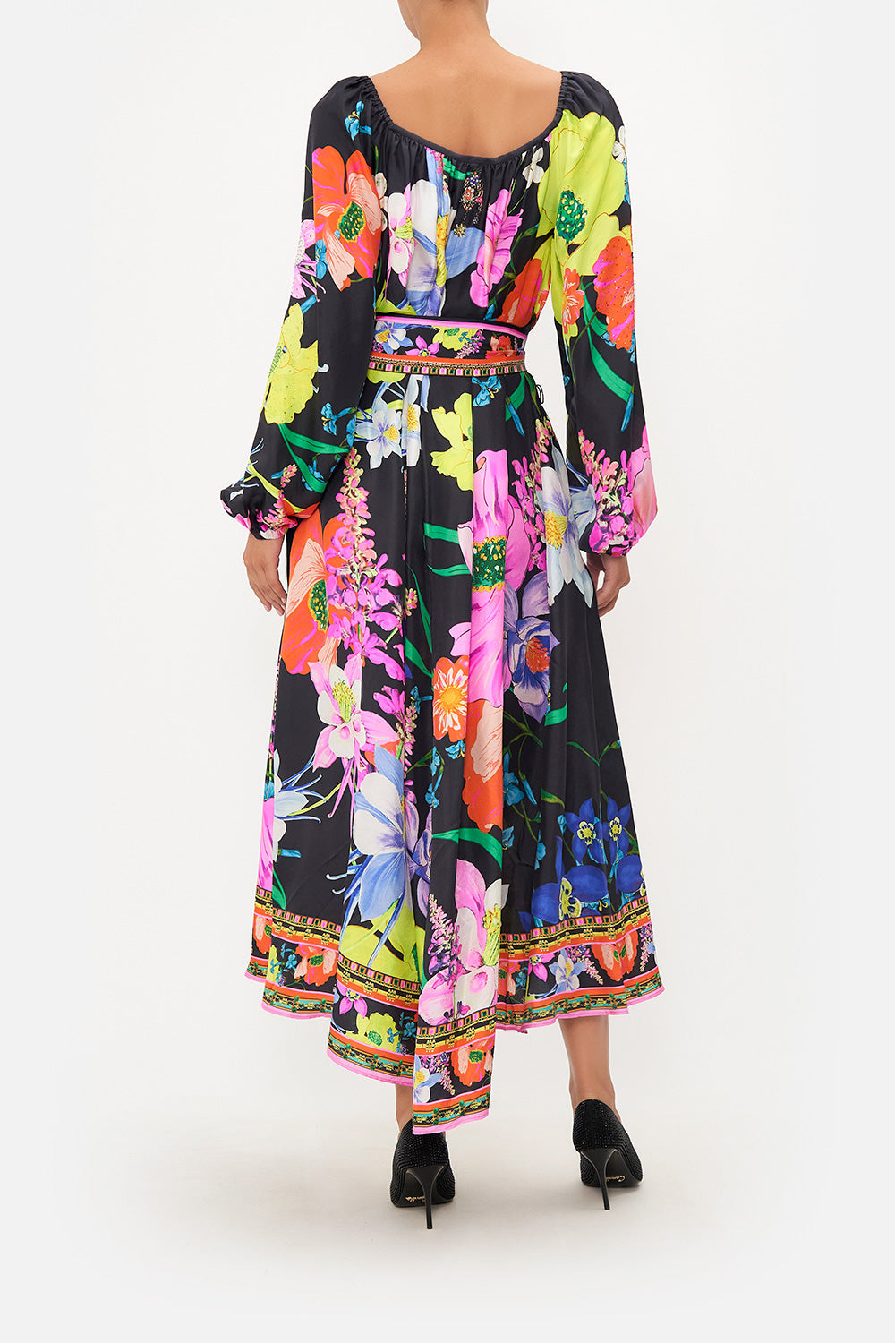 GATHERED FLARED DRESS AWAY WITH THE FAIRIES