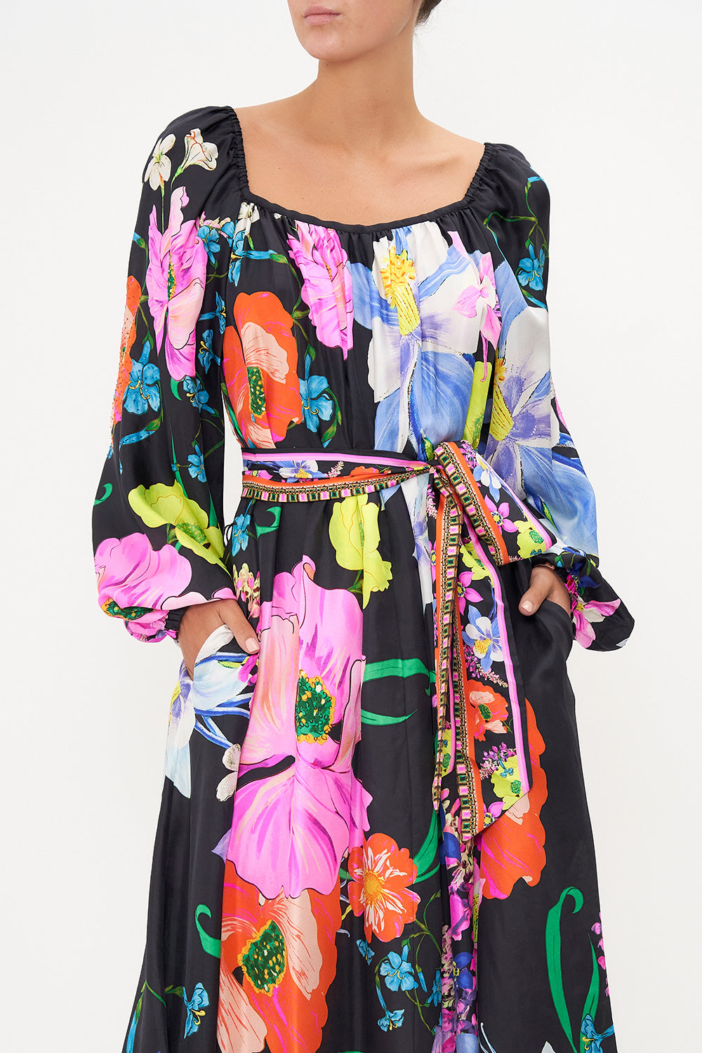 GATHERED FLARED DRESS AWAY WITH THE FAIRIES